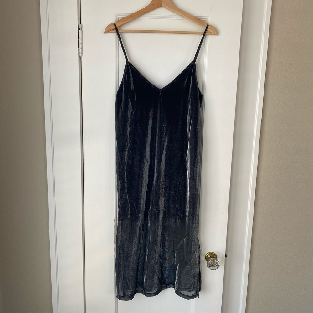 Hot 90's Silver Strappy Dress | Mango